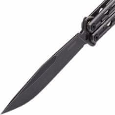 Kershaw K-5150BW LUCHA vreckový nôž - motýlik 11,7 cm, Blackwash, celooceľový