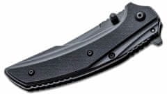 Kershaw K-8320BLK OUTRIGHT BLACK vreckový nôž s asistenciou 7,6 cm, celočierna, G10, oceľ