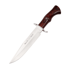 Muela BW-18LR lovecký nôž 18 cm, ružové drevo Pakka, kov, kožené puzdro