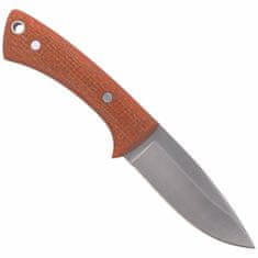 Muela PECCARY-8.O malý nôž na krk 7 cm, oranžová, Micarta, puzdro Kydex a paracord