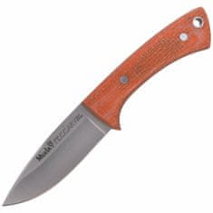Muela PECCARY-8.O malý nôž na krk 7 cm, oranžová, Micarta, puzdro Kydex a paracord