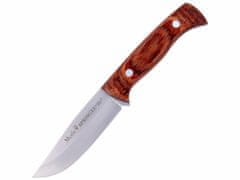 Muela SPRINGER-11R 110mm full tang blade, Pressed coral wood     