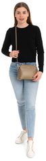 David Jones Dámska crossbody kabelka CM6938 Taupe