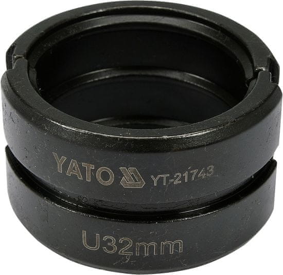 YATO Náhradné čeľuste k lisovacím kliešťam YT-21735 typ U 32mm