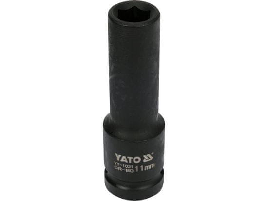 YATO Nadstavec 1/2" rázový šesťhranný hlboký 11 mm CrMo