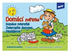 MFP Omaľovánky MFP Domáce zvieratká/