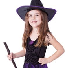 Rappa Detský kostým čarodejnice fialová s klobúkom (M) e-obal
