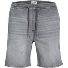 Jack&Jones Pánske kraťasy JJICHRIS Relaxed Fit 12249154 Grey Denim (Veľkosť M)