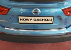 Avisa Nerezový kryt hrany kufra, Nissan Qashqai II, 2017-2021, Facelift