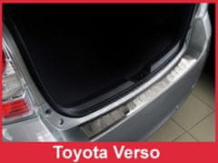 Avisa Nerezový kryt hrany kufra, Toyota Verso, 2009-2013