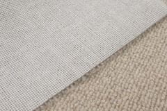 AKCIA: 70x228 cm Metrážny koberec Alfawool 88 béžový (Rozmer metrového tovaru S obšitím)