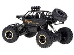 KIK KX7501_3 RC auto Rock Crawler 1:12 4WD METAL čierné