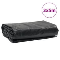 Vidaxl Celta antracitová 3x5 m 650 g/m²