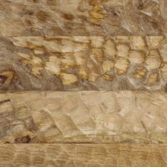 Petromila vidaXL Bočná skrinka 60x33x75 cm masívne mangovníkové drevo