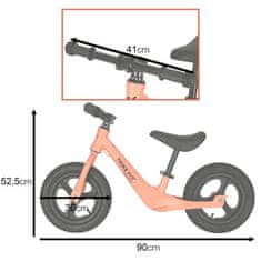 MG Trike Fix Active X2 detské odrážadlo, oranžové