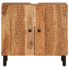 Petromila vidaXL Kúpeľňová umývadlová skrinka 62x33x58 cm masívne akáciové drevo