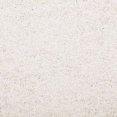 Petromila vidaXL Shaggy koberec PAMPLONA, vysoký vlas, moderný, krémový Ø 280 cm