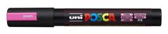 UNI Akrylový popisovač "Posca PC-5M", fluorescenčná ružová, 1,8-2,5 mm, 2UPC5MFR