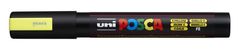 UNI Akrylový popisovač "Posca PC-5M", fluorescenčná žltá, 1,8-2,5 mm, 2UPC5MFS