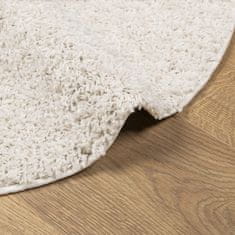 Petromila vidaXL Shaggy koberec PAMPLONA, vysoký vlas, moderný, krémový Ø 200 cm
