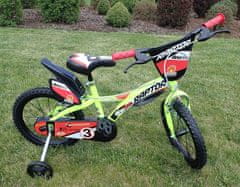 Dino bikes  616L Raptor žltá 16" 2022 detský bicykel