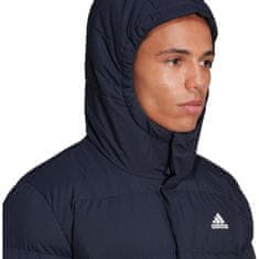 Adidas Bundy univerzálne tmavomodrá M Helionic Hooded Down