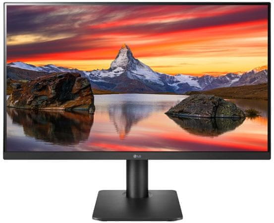 monitor LG 27MP450P-B úhlopříčka displej 27 palců Full HD rozlišení 1920 1080 pestrobarevný obraz skvělý pro práci zábava hra film seriál