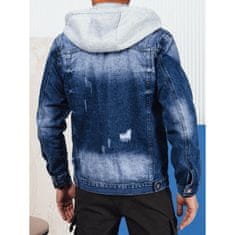Dstreet Pánska džínsová bunda tmavomodrá tx4690 S