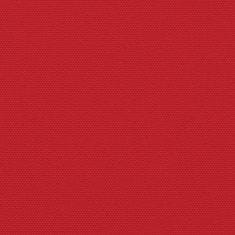 Petromila vidaXL Zaťahovacia bočná markíza, červená 180x600 cm