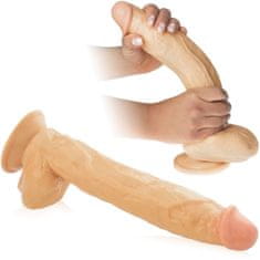 XSARA Penis 30cm - xxl ohromné dildo na přísavce dong pro náročné – 76022504