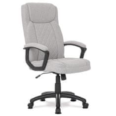 Autronic - Židle kancelářská, šedá látka, plastový kříž - KA-Y388 SIL2