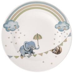 Villeroy & Boch Detský plytký tanier WALK LIKE AN ELEPHANT