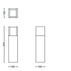 Philips Philips NOV 2016 Arbour SVIETIDLO VENKOVNÍ VEĽKÝ STĹPIK 1x6W 230V 16462/93/16