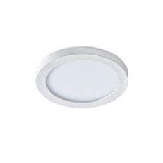 AZZARDO LED Stropné zápustné bodové svietidlo AZzardo Slim 9 Round 3000K IP44 white AZ2831 6W 500lm 3000K IP44 9cm okrúhle biele