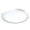 LED Stropné zápustné bodové svietidlo AZzardo Slim 15 Round 3000K IP44 white AZ2839 12W 1000lm 3000K IP44 14,5 cm okrúhle biele