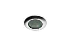 AZZARDO Kúpeľňové stropné zápustné bodové svietidlo AZzardo Emilio chrome AZ0808 MR16/GU10 1x50W IP54 9cm chrómové