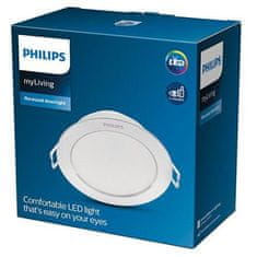 Philips LED Zapustené bodové svietidlo Philips DIAMOND CUT DL251 8718699775155 5W 450lm 4000K IP20 10,5 cm biele