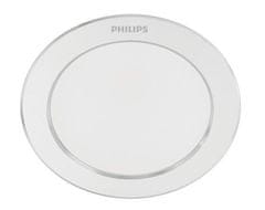 Philips LED Zapustené bodové svietidlo Philips DIAMOND CUT DL251 8718699775155 5W 450lm 4000K IP20 10,5 cm biele