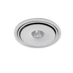 AZZARDO LED Zápustné bodové svietidlo AZzardo Boston 1 Round white AZ3471 10W 810lm 3000K IP20 12cm okrúhle biele stmievateľné