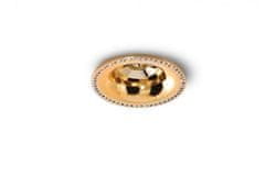 AZZARDO Stropné zápustné bodové svietidlo AZzardo Adamo Midst Diamond gold AZ2740 GU10 1x50W IP20 9cm zlaté