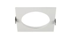 AZZARDO Stropné bodové podhľadové svietidlo AZzardo Hugo 1 downlight white AZ1735 GU10 1x50W IP20 biele