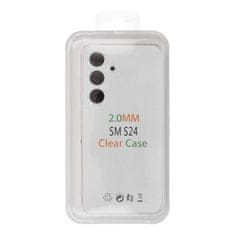 MobilMajak Obal / kryt na Samsung Galaxy S24 transparentné - Clear Case 2mm