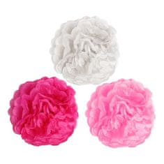 BAMBULKY POMPOM PAPIEROVÉ SET 3KS 25CM