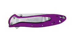 Kershaw 1660PUR LEEK - PURPLE vreckový nôž 7,5 cm, fialová, hliník 