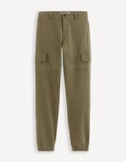 Celio Nohavice slim cargo Dolyte 30