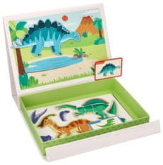 Adam toys Magnetická vkladačka/puzzle, Dinosaurus