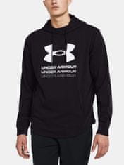 Under Armour Mikina UA Rival Terry Graphic Hood-BLK XXXL