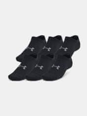 Under Armour Ponožky UA Essential No Show 6pk-BLK S