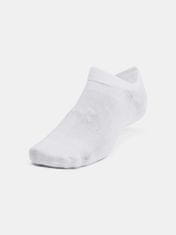 Under Armour Ponožky UA Essential No Show 6pk-WHT S