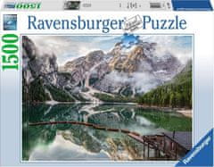Ravensburger Puzzle Lago di Braies, Taliansko 1500 dielikov